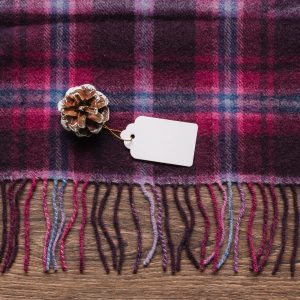 cone with tag checkered scarf 23 2147971224